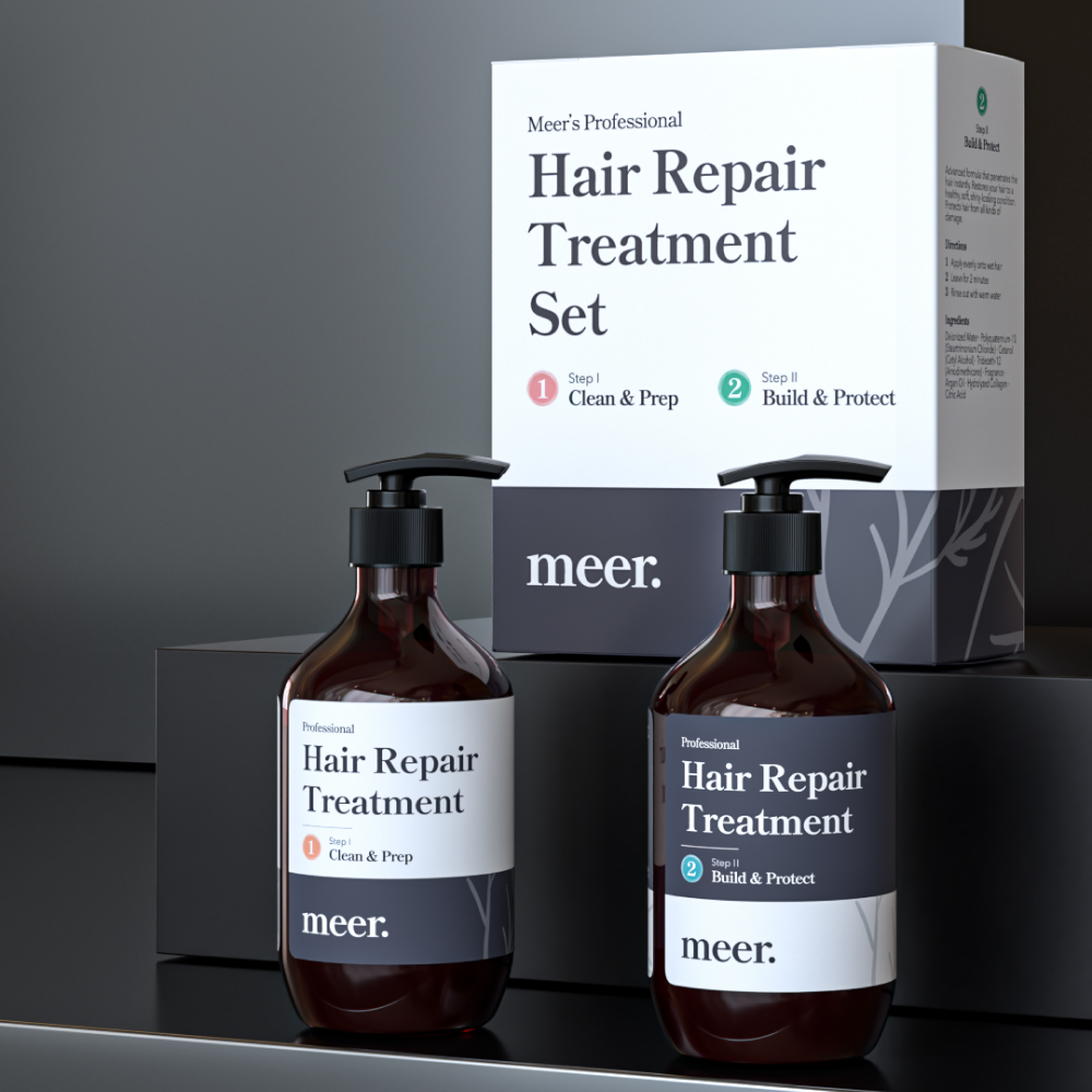 meer. Sada pro poškozené vlasy (šampon 500ml a kondicionér 500ml)