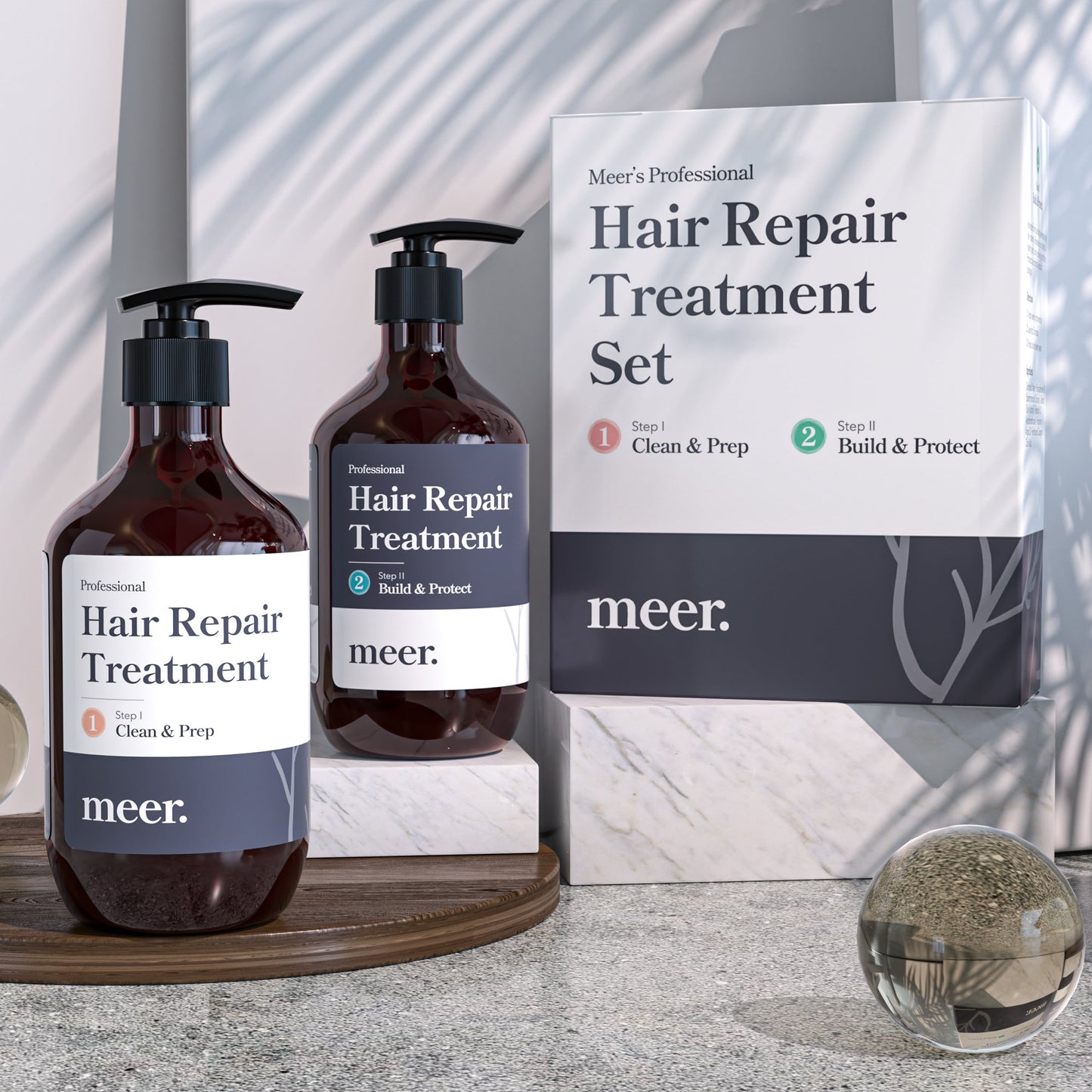mehr. Set für geschädigtes Haar (Shampoo 500 ml und Spülung 500 ml)