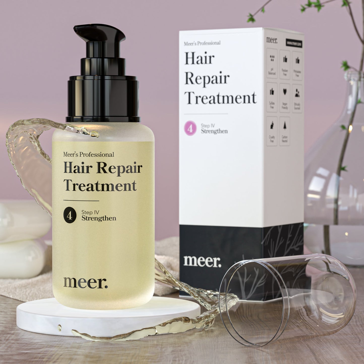 meer. Schritt 4 – Stärkung (Ölserum 50 ml)