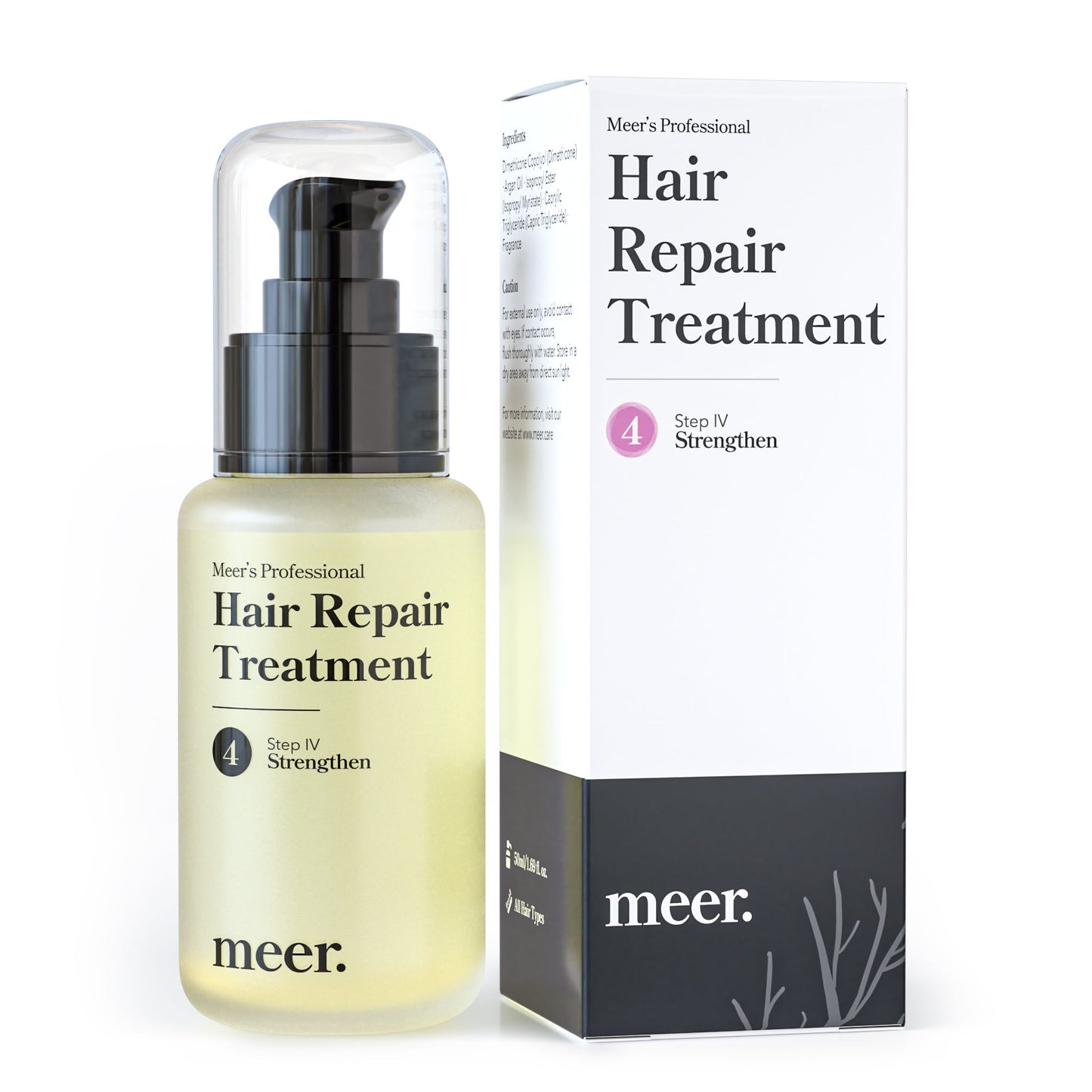 meer. Step 4 - Strengthening (oil serum 50ml)